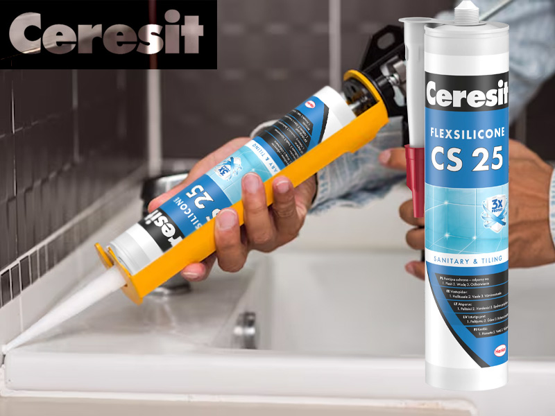 Санитарный силикон Ceresit CS25